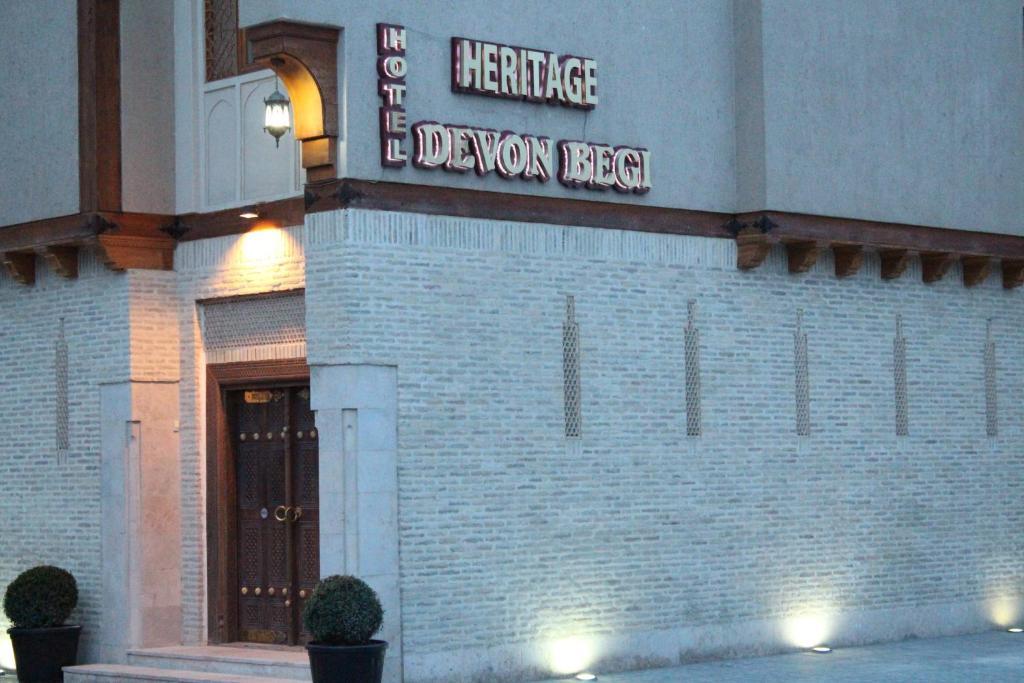 Devon Begi Heritage Hotel Buchara Buitenkant foto